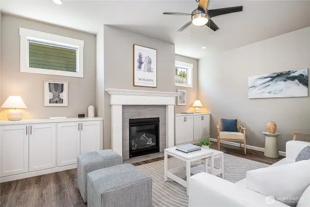 Cozy Fireplace