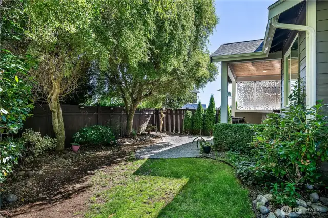 Mature Landscaping