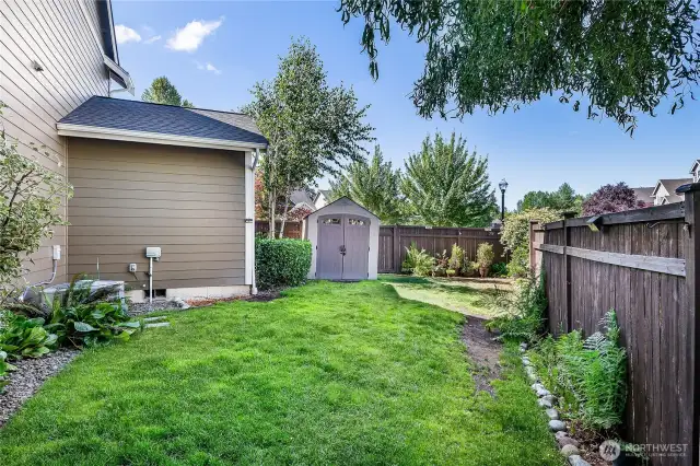 Large Fenced Yard