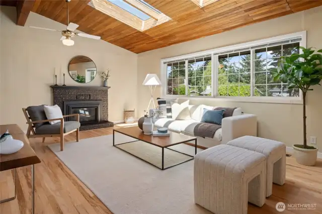 Gas fireplace