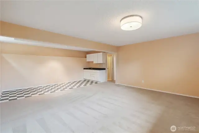Lower level main room
