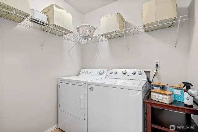 Neat & Clean Laundry Room