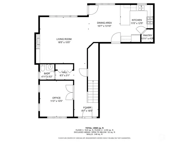 Main Floor w Dimensions