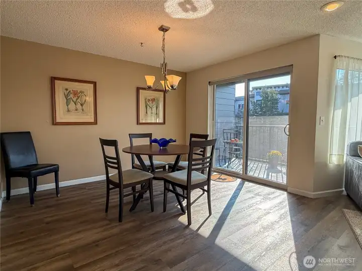 Newer flooring upgrade.