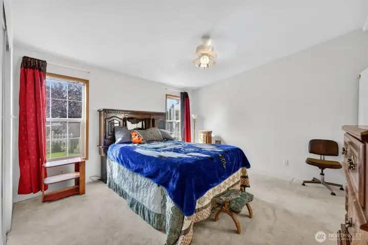 Primary with walk-in closet