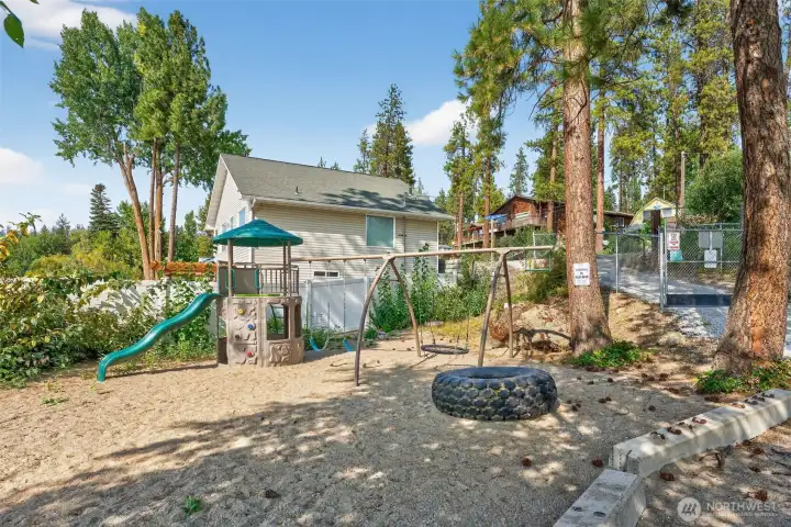 Beach park playground