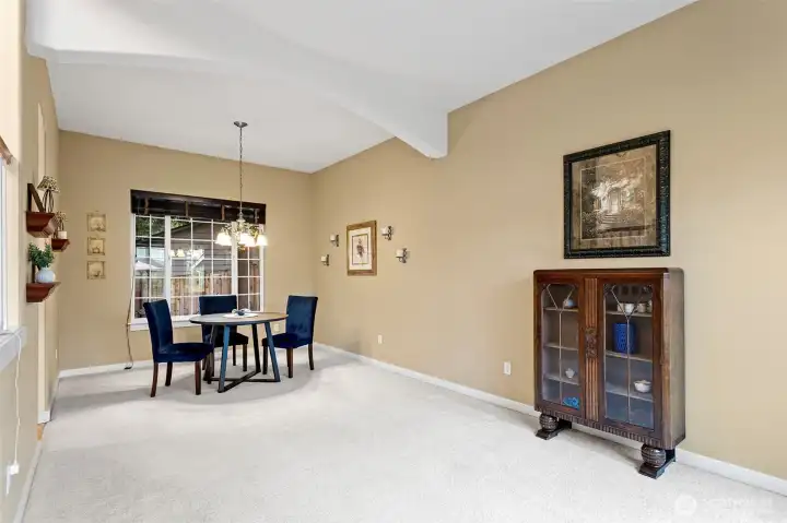 Architectural details and large rooms