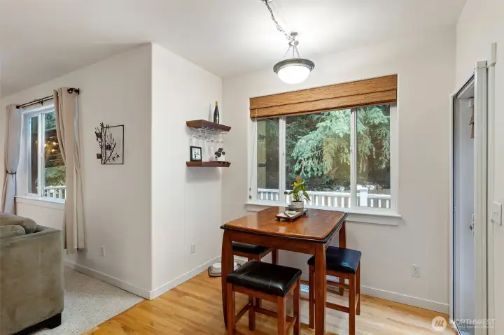 Seating Area in Kitchen