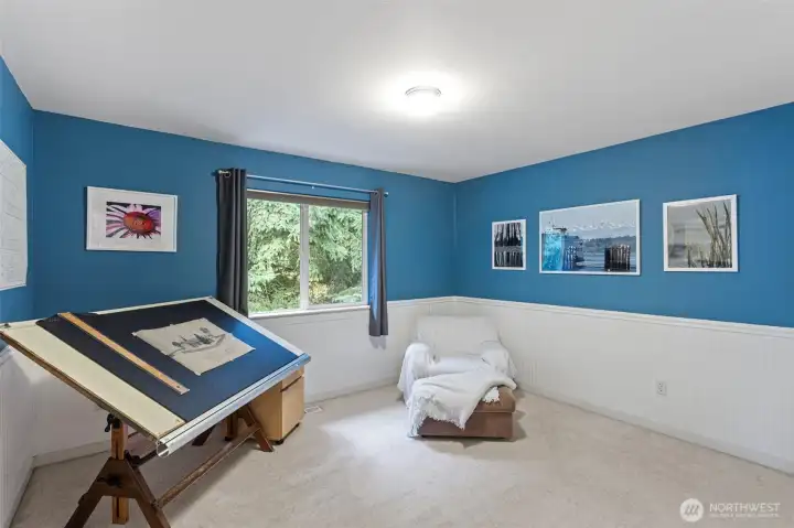 2nd Bedroom with double closets