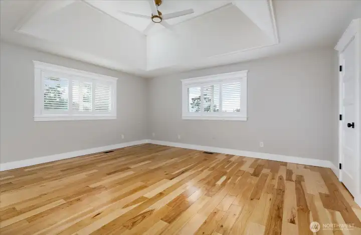 Primary Bedroom with 2 walk ins!