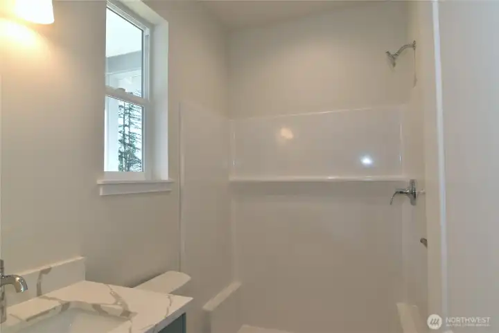 3/4 bath on main level