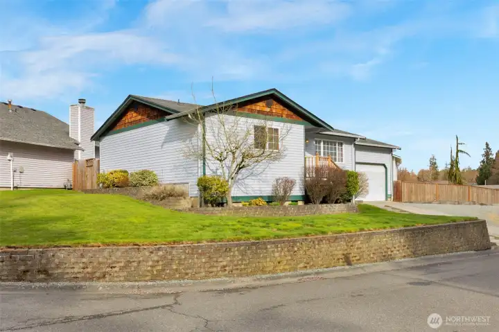 Updated cement plank siding