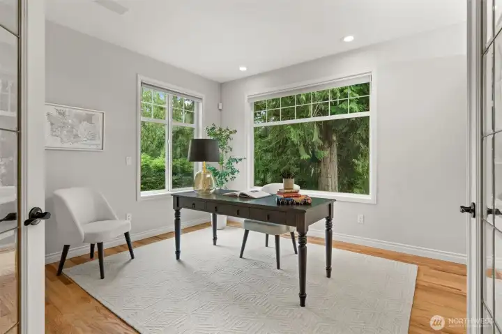 office with course views