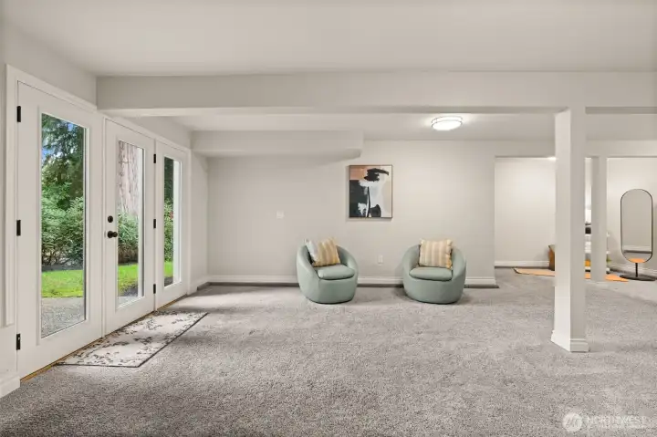 finished daylight basement