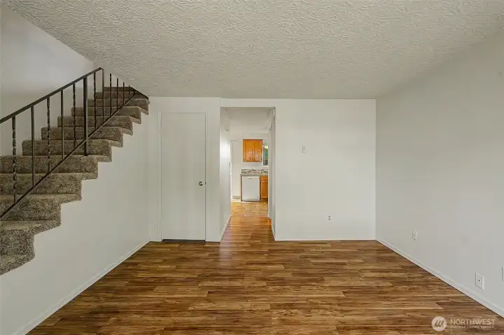 Unit B - Entrance/Living Room