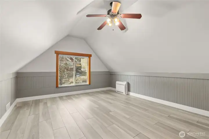 Upper level primary bedroom