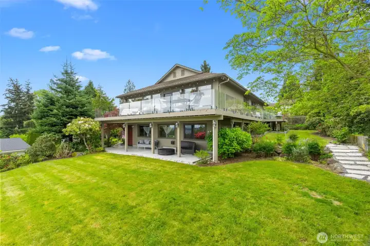 Great yard space for your hobbies and activities.