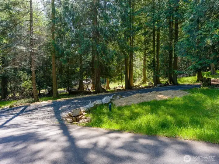 Good access off Hilltop Way which is paved.