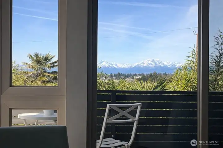 This is the view from the couch while sitting. This is the view from the couch while sitting.