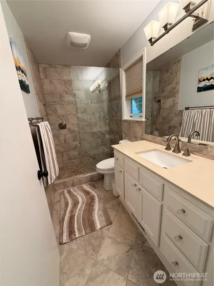 Master Bathroom with walk in shower