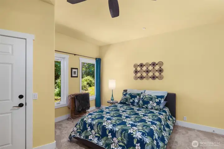 Bedroom Two, Lower level with walk out~ Bedroom Two, Lower level with walk out~