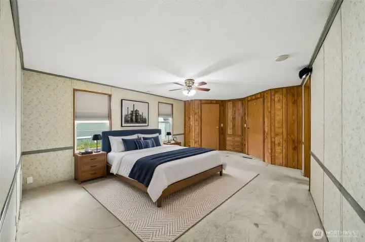 Huge Primary Bedroom.