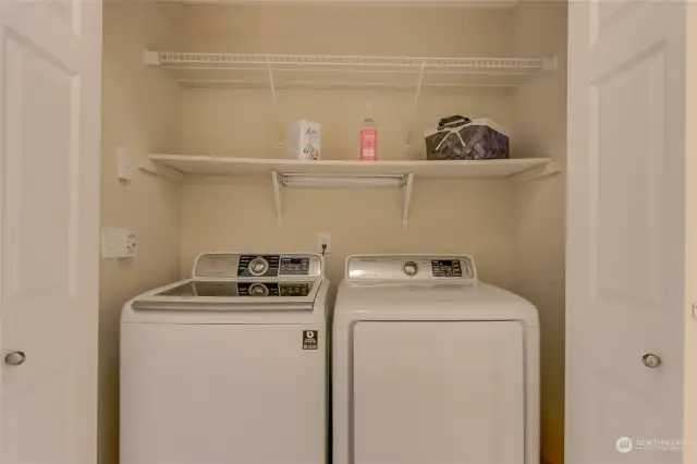 Washer Dryer hookups in unit and appliances included