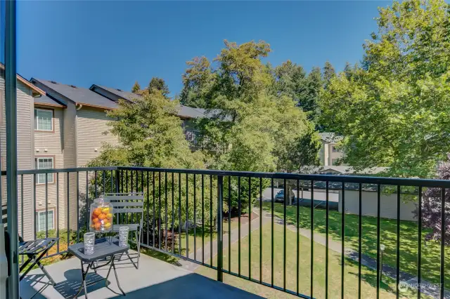 Large fun covered patio