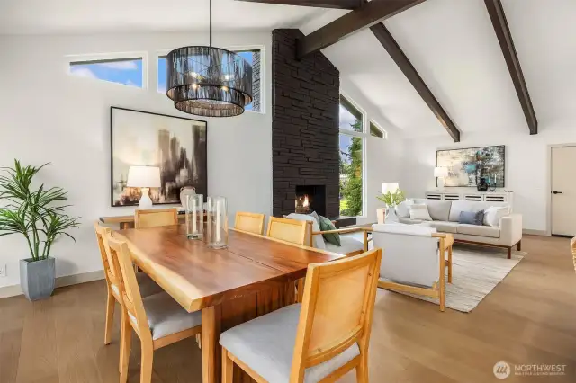 This Mid-century is nothing short of iconic. Meticulously remodeled, this home still holds its timeless roots. A modernized historic gem.
