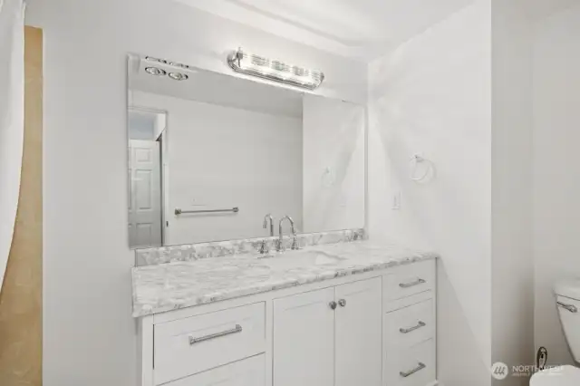 Remodeled 2nd bath