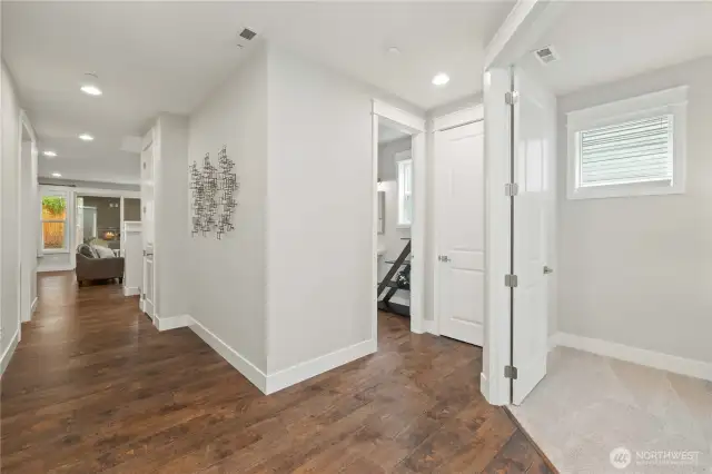 Welcoming entry way