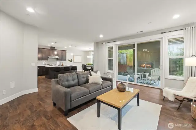 Open concept living