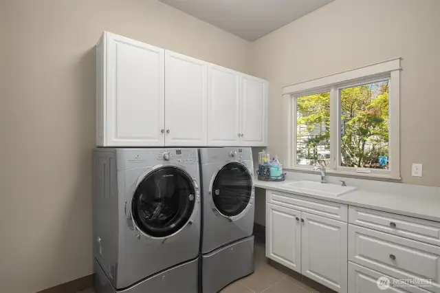 Main floor utility room.