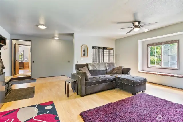 Need more space to entertain? You're covered with the converted bonus room!