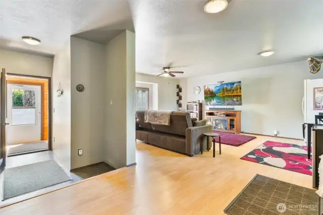 Family room also has exterior access and a MUD room!