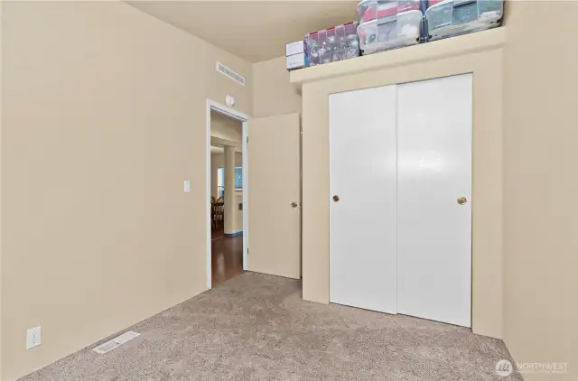 Bedroom two closet