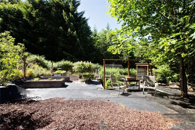 Lovely garden space has been created and needs you to add your personal touches