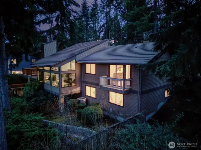 Tucked behind a natural screen of mature trees, this home offers a true sense of seclusion.The trees not only enhance the beauty of the landscape, but also provide a buffer from neighboring homes, giving you peace, quiet, and plenty of privacy.