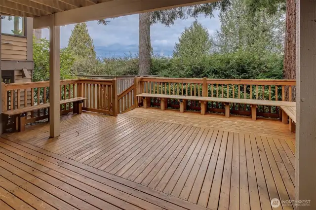 Two expansive decks provide ample space for outdoor entertaining or simply soaking in the breathtaking views.