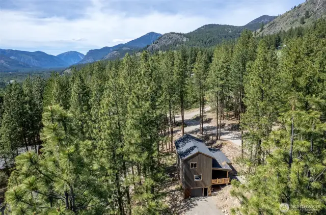 Edelweiss has a community pool and hiking trails that connect into the Methow Trails system.