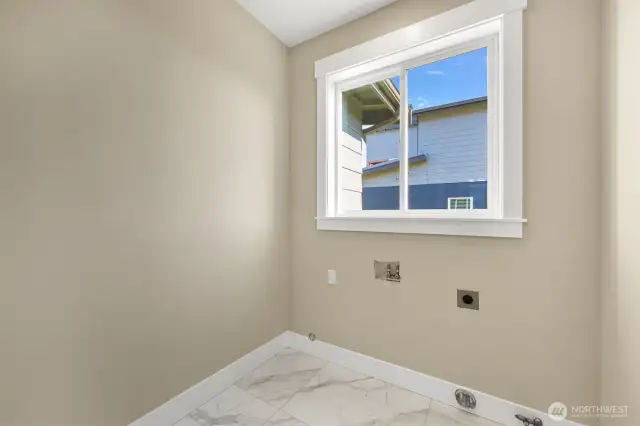 The laundry room