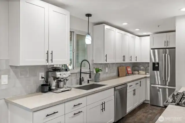 Newly updated cabinets
