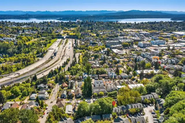 So close to I-90, I-5 and future East Light Rail link.