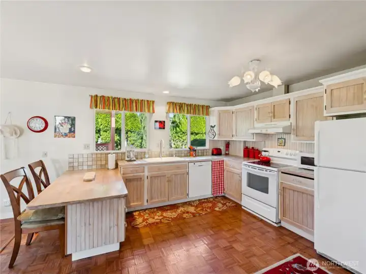 Great kitchen.