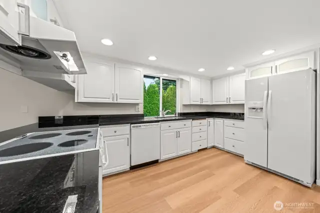Kitchen View from Family Room
