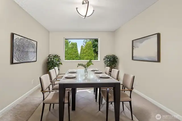 Dining Room - Staged