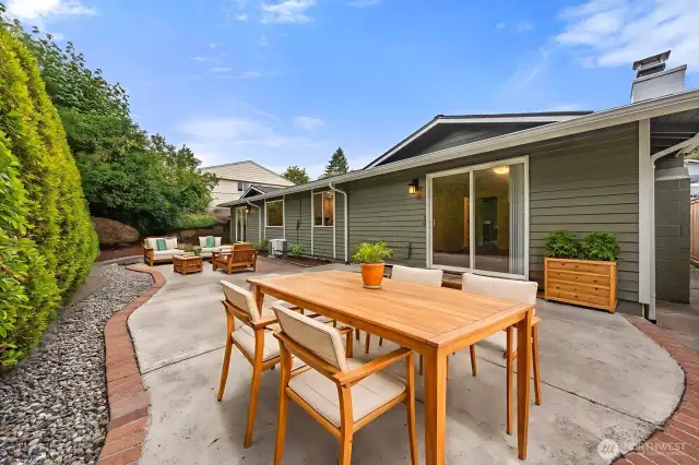 Back Patio - Staged