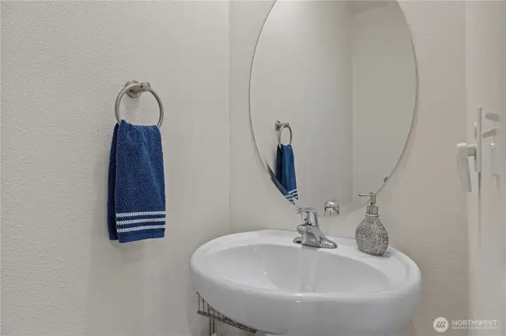 Half bath on main