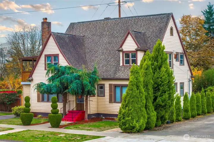 Welcome to your 1929 Tudor Revival home!