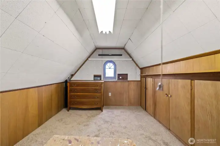 Fully finished attic